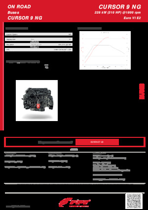 Motores FPT Industrial Cursor9 NG (228 kW)
