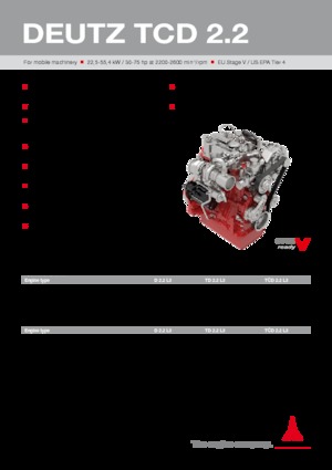 Motores Deutz TCD 2.2 L3