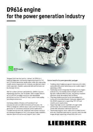 Motores Liebherr D9616