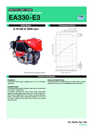 Motores Kubota EA330-E3