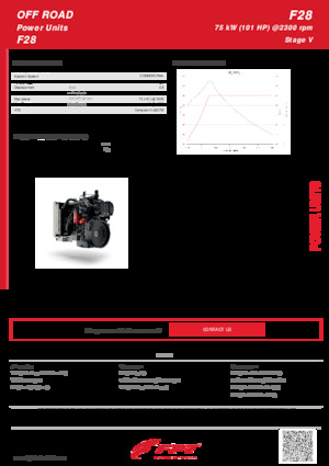Motores FPT Industrial F28 (75 kW)