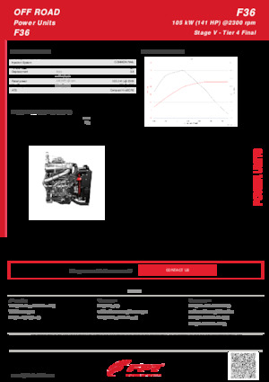 Motores FPT Industrial F36 (105 kW)