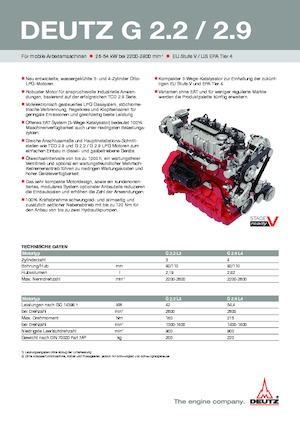 Motores Deutz G 2.2 L3
