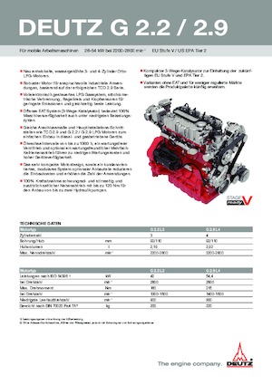 Motores Deutz G 2.9 L4