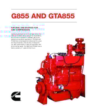 Motores Cummins GTA855