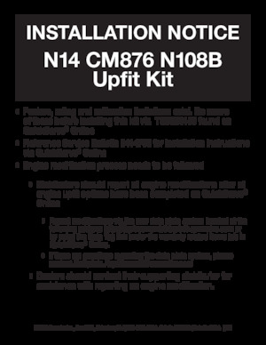 Motores Cummins N14 Plus