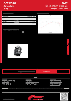 Motores FPT Industrial N45 (127 kW)