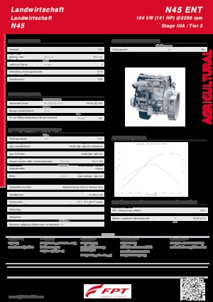 Motores FPT Industrial N45 ENT (104 kW) 