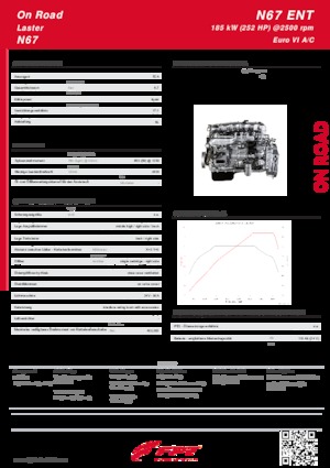 Motores FPT Industrial N67 ENT (185 kW)