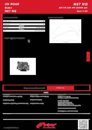 Motores FPT Industrial N67 NG (206 kW)