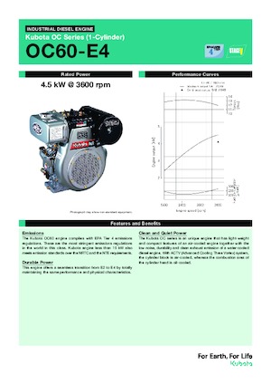 Motores Kubota OC60-E4