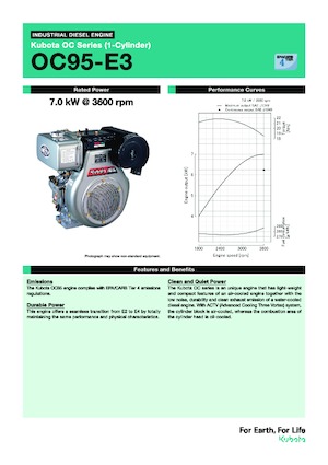 Motores Kubota OC95-E3