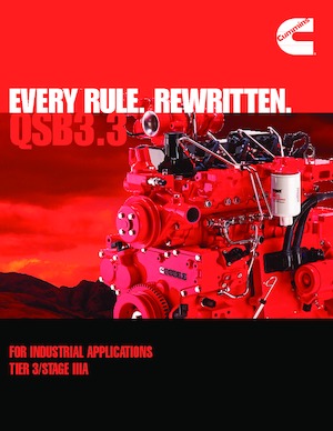Motores Cummins QSB3.3 120 