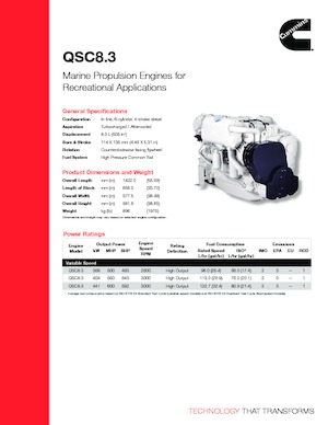 Motores Cummins QSB8.3