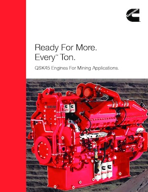 Motores Cummins QSK45-2000 