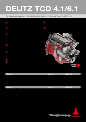 Motores Deutz TCD 6.1 L6
