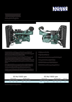 Motores Volvo Penta TWD1644GE