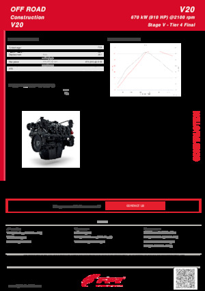 Motores FPT Industrial V20 (670 kW)