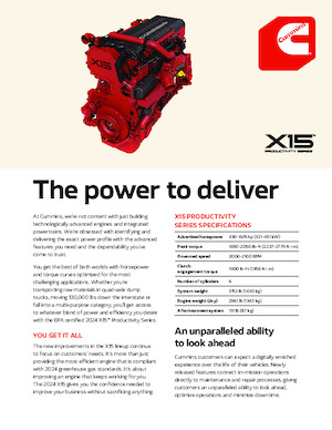 Motores Cummins X15