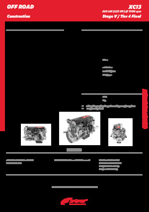 Motores FPT Industrial XCursor13 (460 kW)