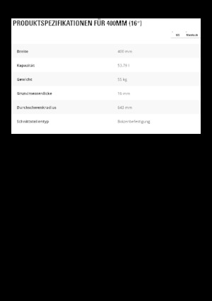Cucharas de excavadoras Caterpillar 400 MM