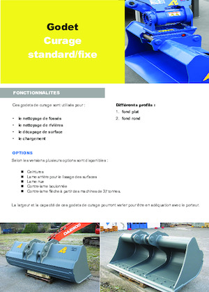 Cucharas de excavadoras Arden C61R40