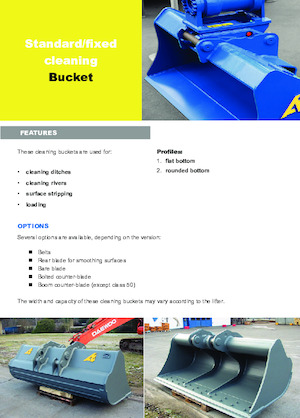 Cucharas de excavadoras Arden C61R40