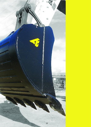 Cucharas de excavadoras Arden R60CT1