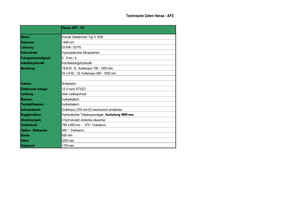 Excavadoras para cementerios Hansa APZ 131