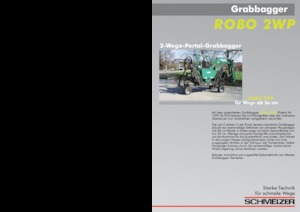 Excavadoras para cementerios Schmelzer ROBO 2 WP 