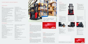 Carretillas retráctiles eléctricas antideflagrantes Linde R20F 