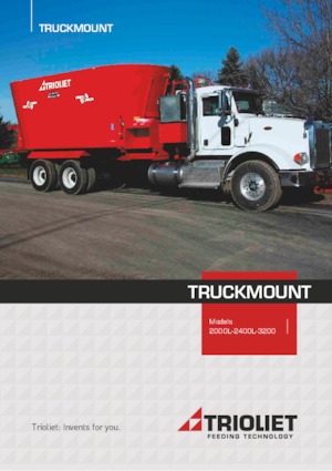 Mezcladores de pienso Trioliet 2000L