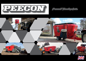 Mezcladores de pienso Peecon Biga 18-215 Twin Future