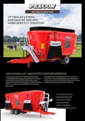 Mezcladores de pienso Peecon Biga 19-197/230 Topliner Longlife