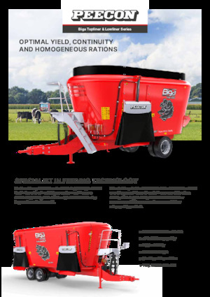 Mezcladores de pienso Peecon Biga 27-197/230 Topliner Mammoet Future