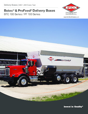 Mezcladores de pienso Kuhn Botec 163