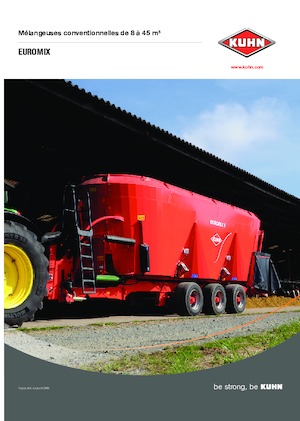 Mezcladores de pienso Kuhn Euromix l 1070