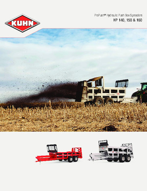Mezcladores de pienso Kuhn HP 140