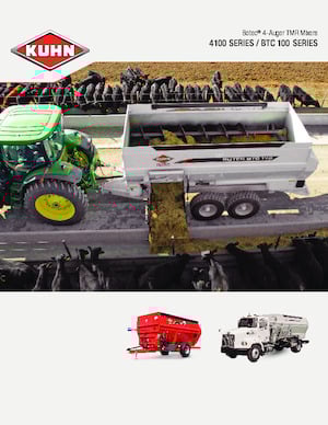 Mezcladores de pienso Kuhn Knight 4142