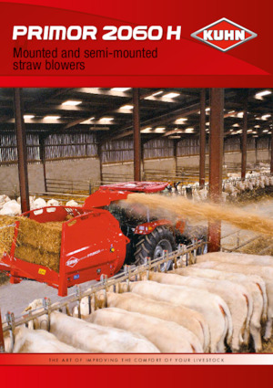 Mezcladores de pienso Kuhn Mounted Primor 2060 H