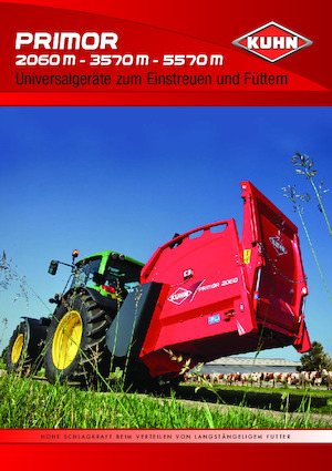 Mezcladores de pienso Kuhn Primor 3570 M