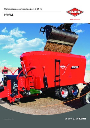 Mezcladores de pienso Kuhn Profile Crossmix 16.2 CS