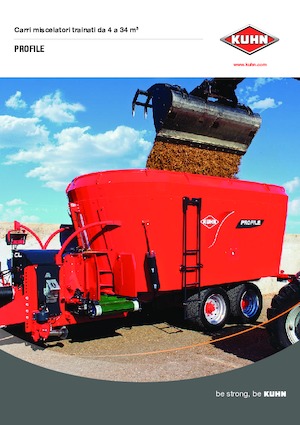 Mezcladores de pienso Kuhn Profile Crossmix 16.2 CS