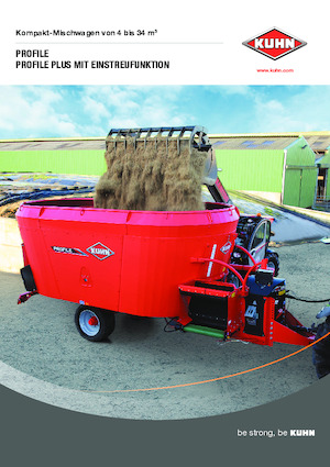 Mezcladores de pienso Kuhn Profile Plus 12.1 CL