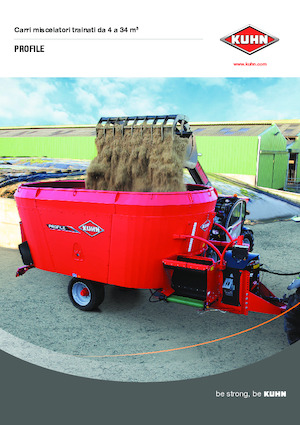 Mezcladores de pienso Kuhn Profile Plus 17.1