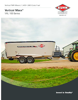 Mezcladores de pienso Kuhn VXL 1165