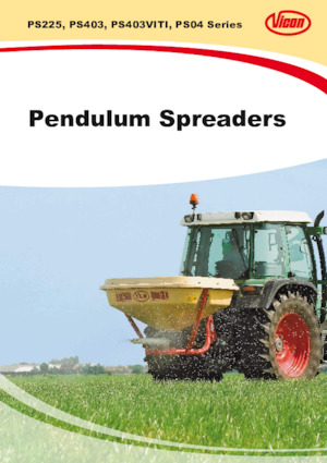 Esparcidor de fertilizante Vicon PS403