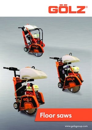 Cortadoras de suelo Gölz FS 125 E