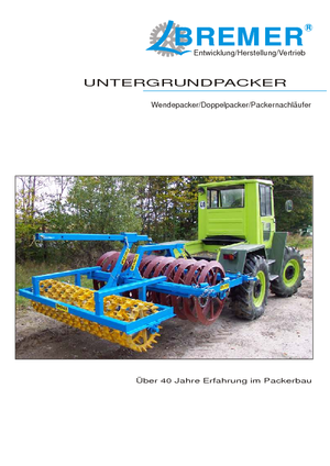 Empaquetadoras Bremer D 90/25