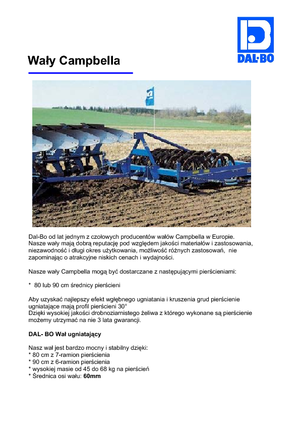 Empaquetadoras DAL-BO UP 1,85